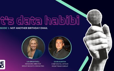 It’s Data Habibi – Episode 1 With Lisa Brightwell and David Egerton
