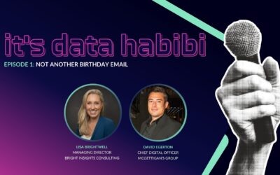 It’s Data Habibi – Episode 1 With Lisa Brightwell and David Egerton