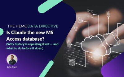 Is Claude the new MS Access database?